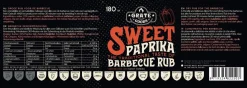 Vendita online di GRATE GOODS - PAPRIKA BBQ RUB 180GR