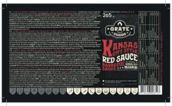 Vendita online di GRATE GOODS - SALSA BARBECUE KANSAS CITY STYLE RED 265ML