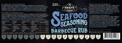 Vendita online di GRATE GOODS - SEAFOOD SEASONING BBQ RUB PESCE 220GR