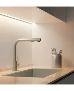 Vendita online di LINEA PHOENIX - MISCELATORE MONOCOMANDO LAVELLO ACCIAIO SPAZZOLATO: Miscelatori cucina