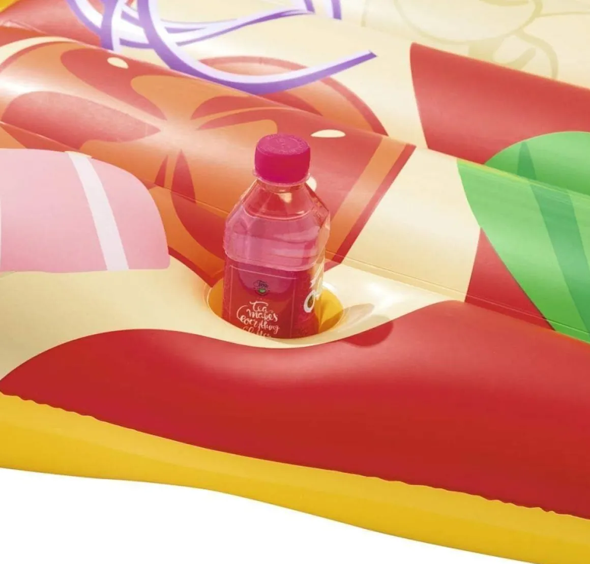 Vendita online di MATERASSINO GONFIABILE PIZZA CM 188X130 MULTICOLORE
