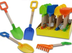 Vendita online di MINI PALETTA/RASTRELLO 39CM MANICO LEGNO