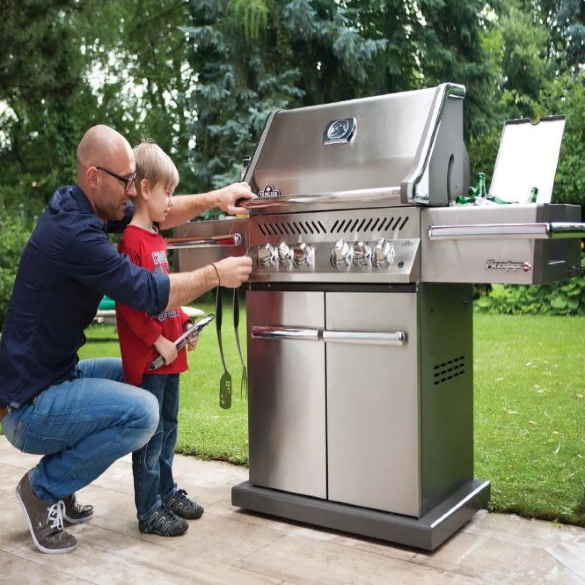 Vendita online di NAPOLEON - BARBECUE A GAS PRESTIGE PRO 500 RSIB CON 4+2 FUOCHI