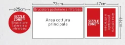 Vendita online di NAPOLEON - BARBECUE DOPPIA CAPPA A GAS PRESTIGE PRO 825 RSBI 10 FUOCHI