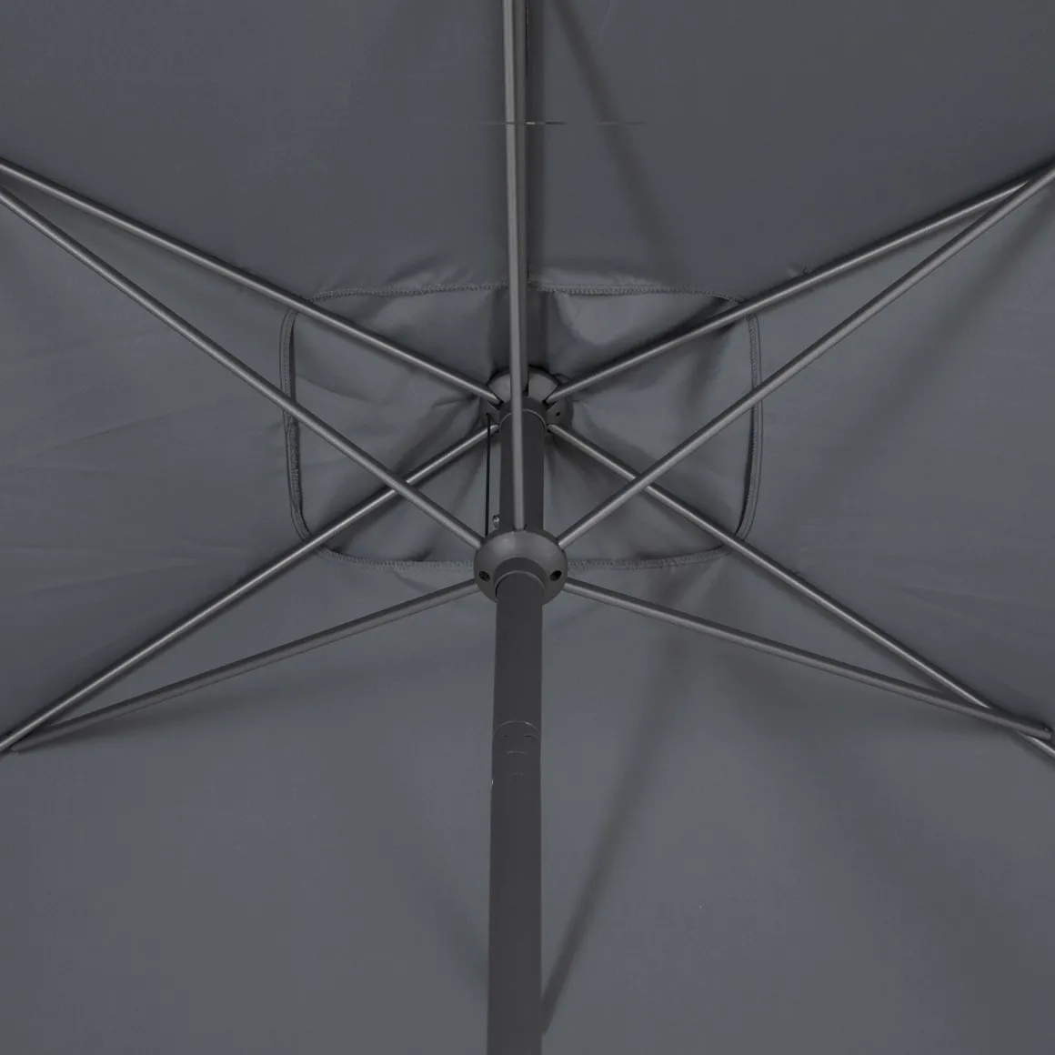 Vendita online di OMBRELLONE MOD. LOOMPA 2X3MT GRIGIO ARDESIA