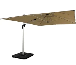 Vendita online di OMBRELLONE A BRACCIO MOD. ROMA MT 3X3 BEIGE