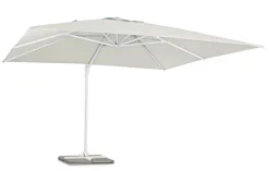 Vendita online di OMBRELLONE A BRACCIO MOD. EDEN MT 4X4 BIANCO