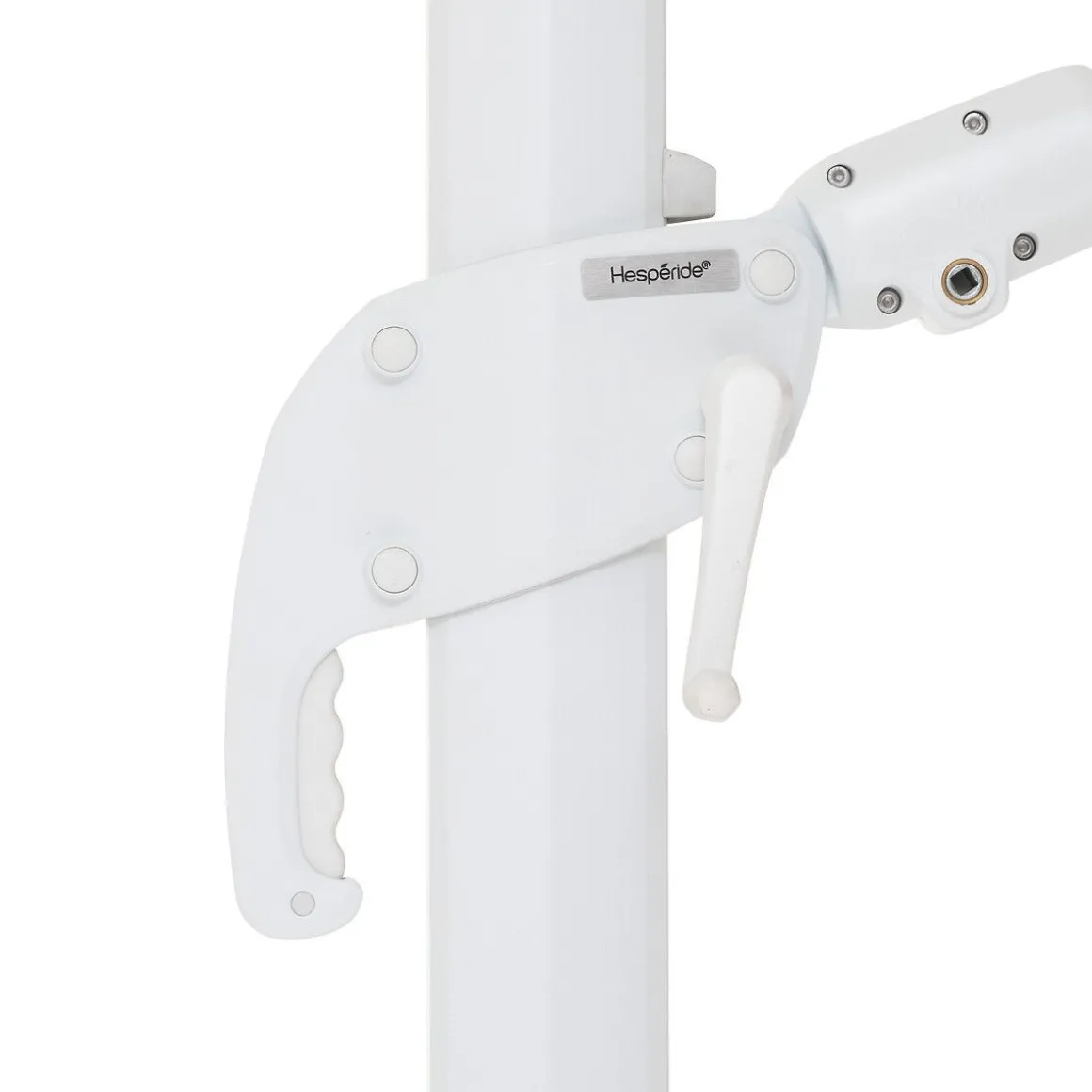 Vendita online di OMBRELLONE A BRACCIO MOD. MELHIA MT 3X3 NOCCIOLA