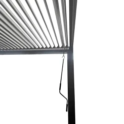 Vendita online di PERGOLA BIOCLIMATICA IN ALLUMINIO 3X3 CON LAMELLE REGOLABILI