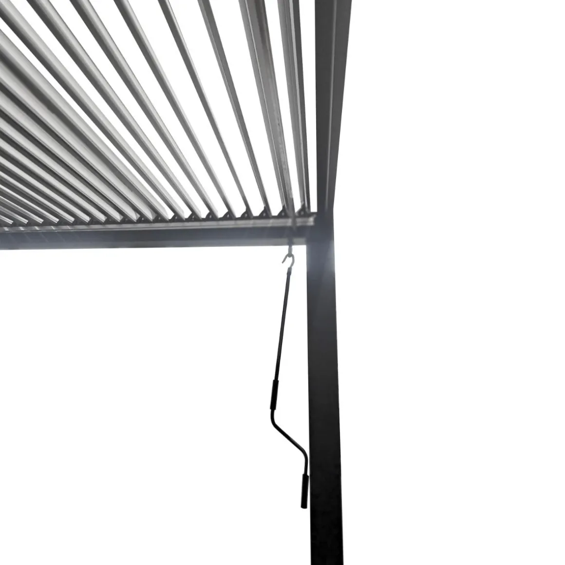 Vendita online di PERGOLA BIOCLIMATICA IN ALLUMINIO 3X3 CON LAMELLE REGOLABILI