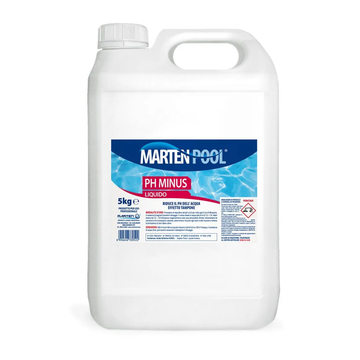 Vendita online di PH PLUS LIQUIDO 5KG