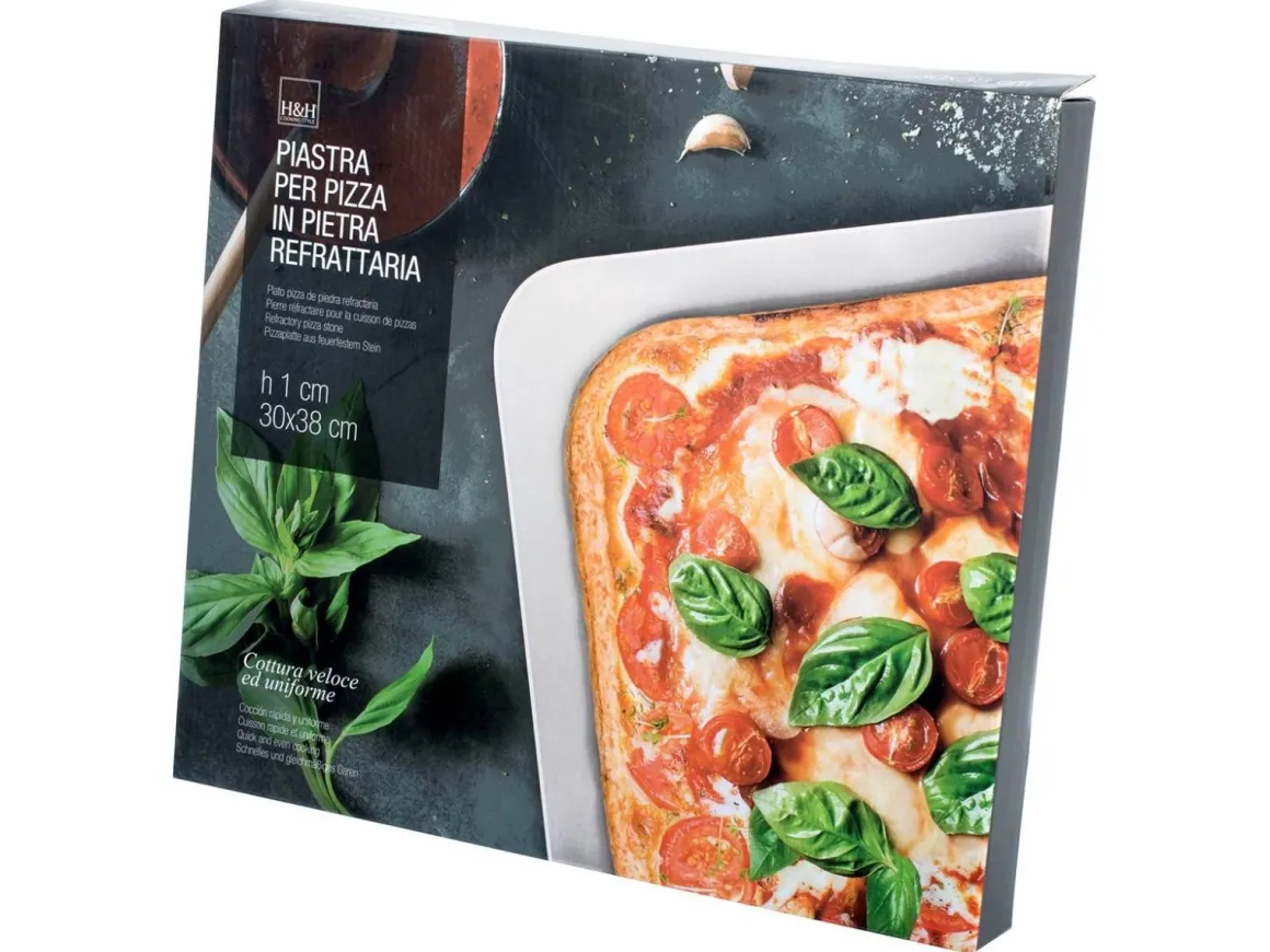 Vendita online di PIASTRA REFRATTARIA RETTANGOLARE 30X38CM
