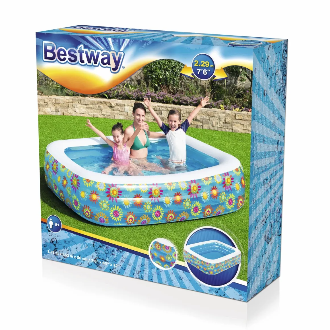 Vendita online di PISCINA FAMILY 229X152X56CM 702LT