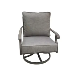 Vendita online di POLTRONA GIREVOLE MOD. WEAVE ALLUMINIO PRESSOFUSO ANTRACITE