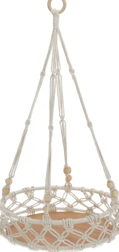 Vendita online di PORTAVASO IN MACRAME/MDF 65CM