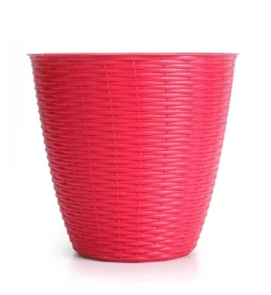 Vendita online di PORTAVASO PAGLIA DIAM. 19 ROSSO CORALLO