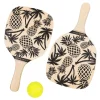 Vendita online di RACCHETTE DA SPIAGGIA IN LEGNO CON PALLINA DA TENNIS