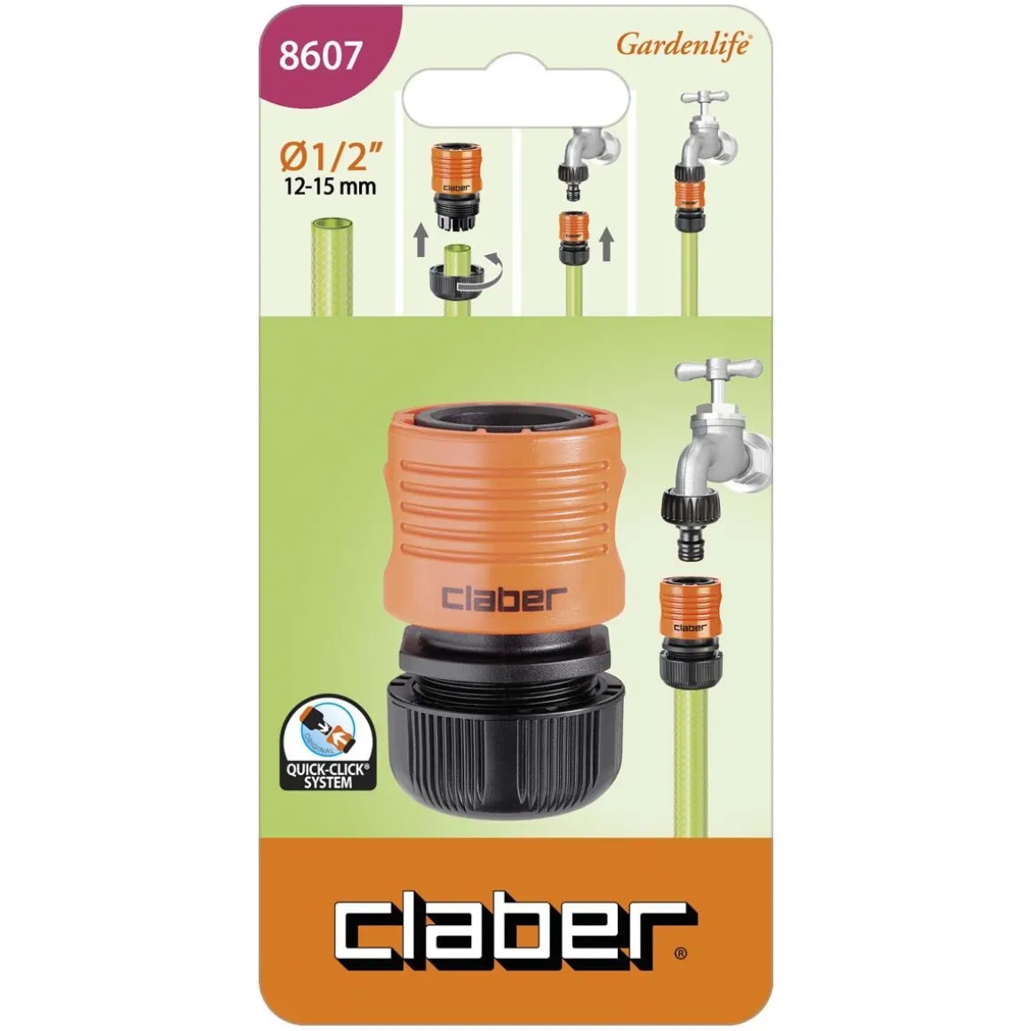 Vendita online di RACCORDO AUTOMATICO FEMMINA PER TUBI 1/2"