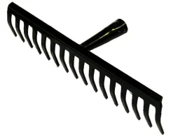 Vendita online di RASTRELLO VERNICIATO A 16 DENTI CON MANICO NATURALE