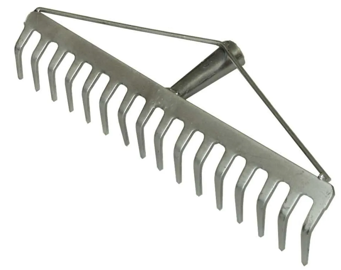 Vendita online di RASTRELLO ZINCATO A 14 DENTI CON MANICO NATURALE DA 150CM