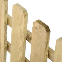 Vendita online di RECINZIONE BASSA IN LEGNO DI PINO IMPREGNATO 120X30/45CM