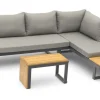 Vendita online di SALOTTO COMPONIBILE SIRMIONE ALLUMINIO E LEGNO DI ACACIA