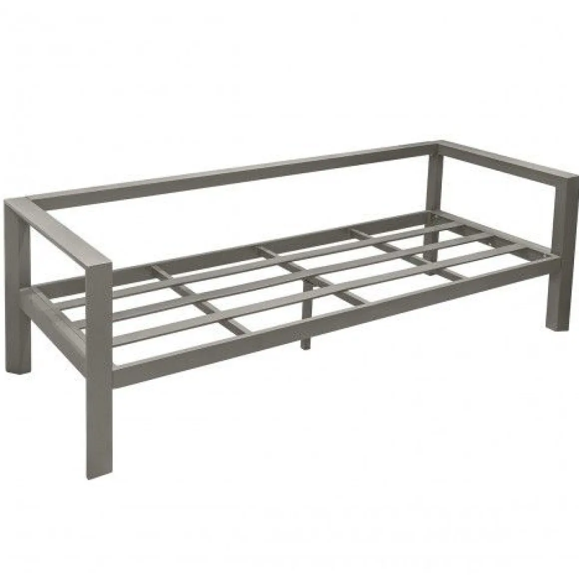 Vendita online di SALOTTO DA GIARDINO EVASION ALLUMINIO MARRONE E POLIESTERE GRIGIO