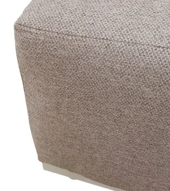 Vendita online di SALOTTO DA GIARDINO CON CHAISE LONGUE DX + TAVOLINO METALLO BIANCO
