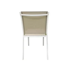 Vendita online di SEDIA MOD. ESSENTIA BIANCA E TEXTILENE BEIGE