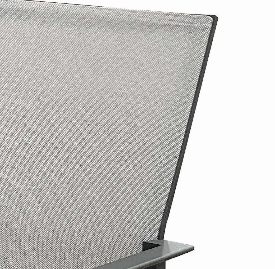 Vendita online di SEDIA MOD. OYSTER ANTRACITE E TEXTILENE GRIGIO CHIARO