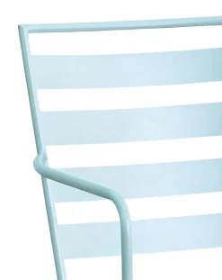 Vendita online di SEDIA MOD. SANTORINI EVO IN ACCIAIO VERDE MENTA