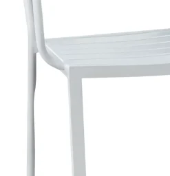Vendita online di SEDIA MOD. SANTORINI EVO IN ACCIAIO BIANCO