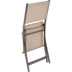 Vendita online di SEDIA PIEGHEVOLE MODULA TONKA E TEXTILENE BEIGE