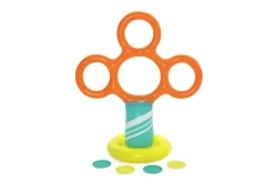 Vendita online di SET GIOCO GONFIABILE DA GIARDINO CON FRISBEE 122X64X135CM