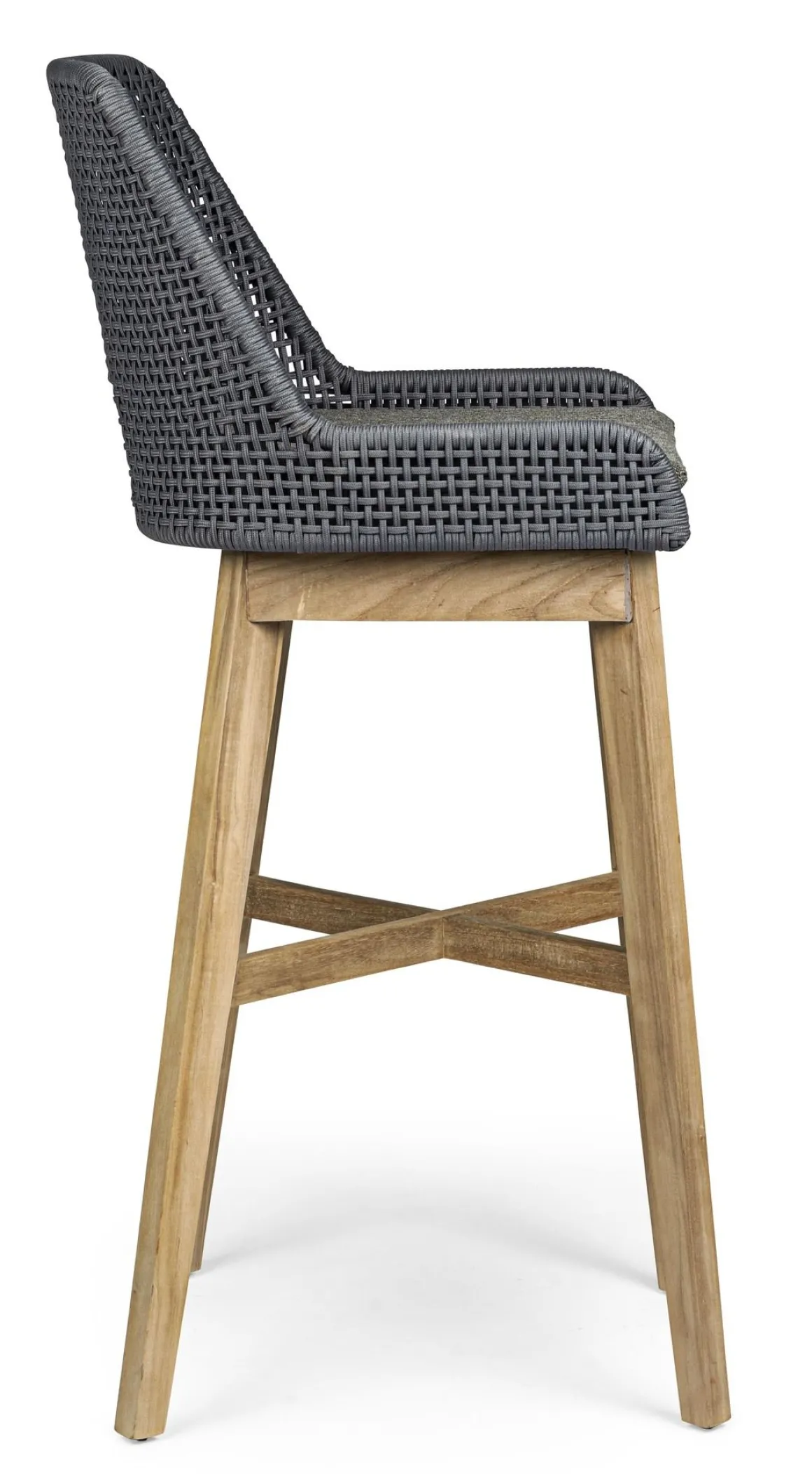 Vendita online di SGABELLO MOD. HESPERIA IN TEAK E CORDA