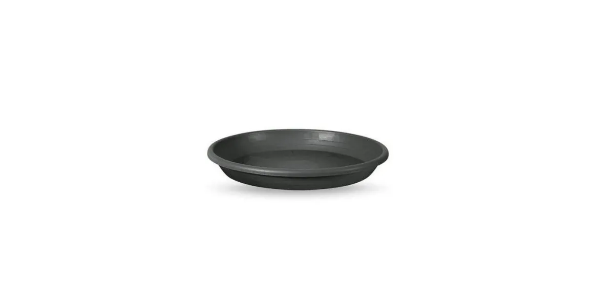 Vendita online di SOTTOVASO CILINDRO IN PLASTICA DIAM. 56 ANTRACITE