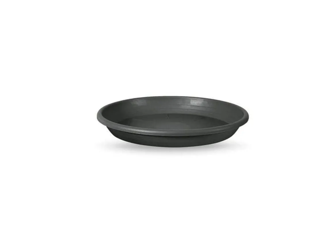 Vendita online di SOTTOVASO CILINDRO IN PLASTICA DIAM. 13 ANTRACITE