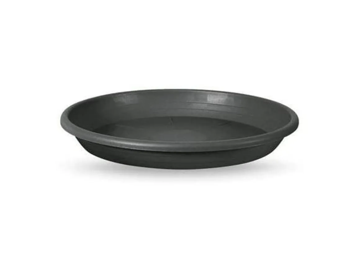 Vendita online di SOTTOVASO CILINDRO DIAM. 42 IN PLASTICA ANTRACITE
