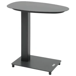 Vendita online di TAVOLINO LATERALE VENUZIA IN ALLUMINIO GRIGIO GRAFITE