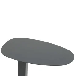 Vendita online di TAVOLINO LATERALE VENUZIA IN ALLUMINIO GRIGIO GRAFITE