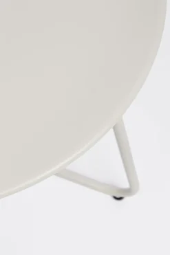 Vendita online di TAVOLINO MOD. AUSTIN DIAM. CM 45 H.45 METALLO GESSO OPACO