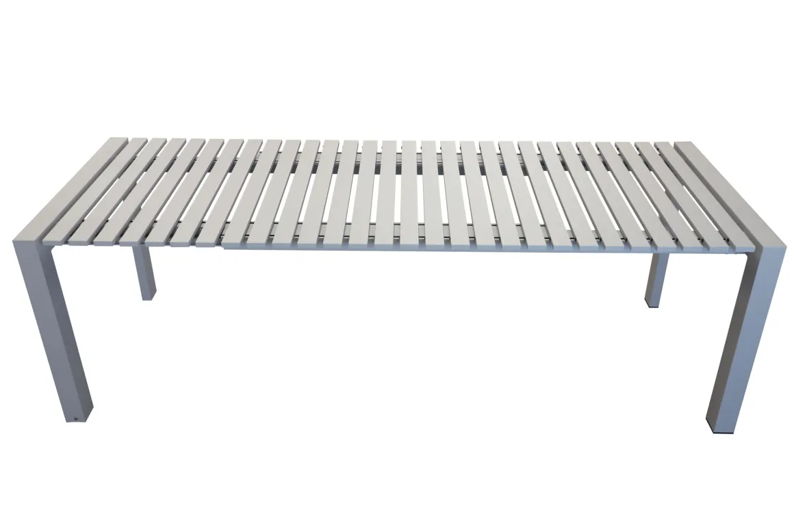 Vendita online di TAVOLO ALL CM 180X90 IN ALLUMINIO CHAMPAGNE