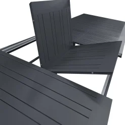 Vendita online di TAVOLO ALL. CM 266X110 H. 75 ALLUMINIO ANTRACITE