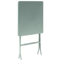 Vendita online di TAVOLO ALTO GREENSBORO CM 70X70 ACCIAIO VERDE OLIVA