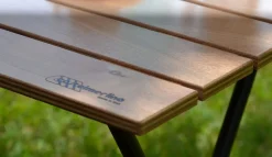Vendita online di TAVOLO PIEGHEVOLE CM 80X60 METALLO E LEGNO