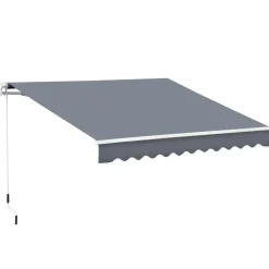 Vendita online di TENDA DA SOLE ESTENSIBILE MT 3X2 ANTRACITE