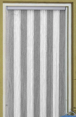 Vendita online di TENDA KORDEL 100X220 CM GRIGIO/BIANCO