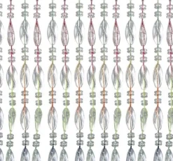Vendita online di TENDA PERLA 120X240 CM MULTICOLOR