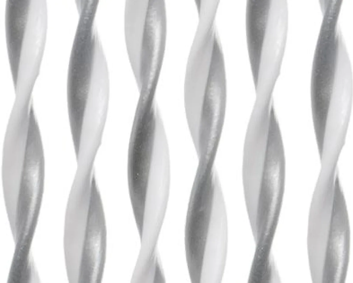 Vendita online di TENDA STRING 120X230 CM GRIGIO/BIANCO