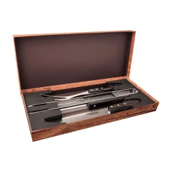 Vendita online di TRAMONTINA - SET 3 UTENSILI DA BARBECUE ACCIAIO INOX E POLYWOOD
